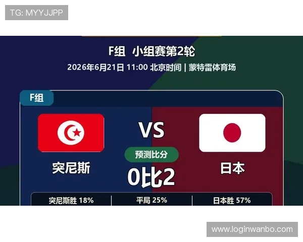 2026年世界杯突尼斯对阵日本比赛全程直播与赛前赛后精彩分析
